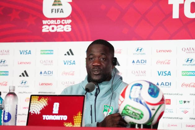 Football, 2026 FIFA World Cup, Ivory Coast national team, press conference
