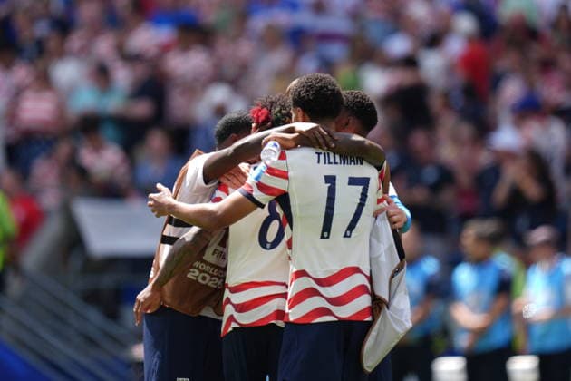USA v Australia - FIFA World Cup, WM, Weltmeisterschaft, Fussball 2026 - Group D SEATTLE, USA - JUNE 19: Plaeyrs of USA celebrate after the 2026 FIFA World Cup First Stage Group D match between USA and Australia at Lumen Field (Seattle Stadium) in Seattle, Washington, United States on June 19, 2026. Ercin Erturk Anadolu Washington United States. Editorial use only. Please get in touch for any other usage.  Copyright: x2026xAnadoluxErcinxErturkx