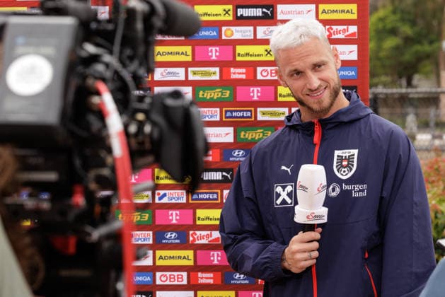 FOOTBALL - FIFA World Cup, WM, Weltmeisterschaft, Fussball 2026, preview SANTA BARBARA,CALIFORNIA,USA,19.JUN.26 - FOOTBALL - FIFA World Cup 2026, USA, Mexico, Canada, preview, Oesterreichischer Fussball-Bund, press conference, PK, Pressekonferenz team AUT. Image shows Marko Arnautovic (AUT).  GEPAxpictures xArminxRauthner
