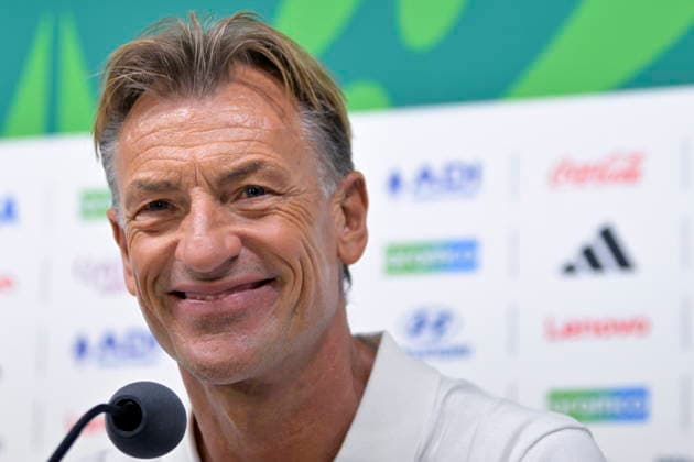 FIFA World Cup, WM, Weltmeisterschaft, Fussball 2026 - Tunisia press conference, PK, Pressekonferenz Tunisia s head coach Herve Renard speaks during a press conference in Monterrey, Mexico, 19 June 2026. Monterrey Mexico  Copyright: xMiguelxSierrax