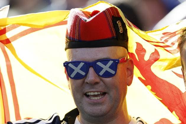 FOXBOROUGH - Scotland fans during the FIFA 2026 Group C match between Scotland and Morocco at Boston Stadium on June 20, 2026, in Foxborough, United States. MAURICE VAN STEEN ANP FIFA World Cup, WM, Weltmeisterschaft, Fussball 2026 2026 xVIxANPxSportx xMauricexvanxSteenxIVx 561459736 originalFilename: 561459736.jpg