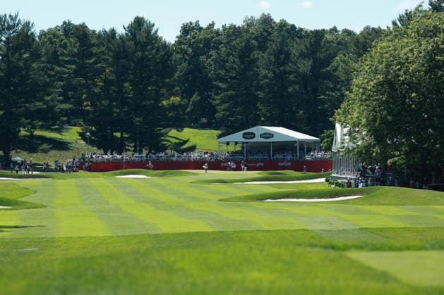 Meijer LPGA, Golf Damen Classic BELMONT, MICHIGAN - JUNE 19: A general view of the 4th green during the second round of the Meijer LPGA Classic for Simply Give golf tournament at Blythefield Country Club in Belmont, MI, USA Friday, June 19, 2026. Belmont Michigan United States  Copyright: xJorgexLemusx originalFilename:lemus-meijerlp260619_npX8X.jpg