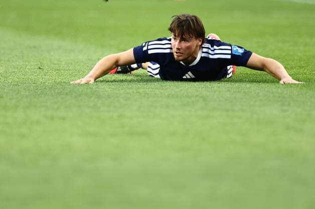 Anthony Ralston of Scotland Scotland v Morocco, 2026 FIFA World Cup, WM, Weltmeisterschaft, Fussball Group C, Football, Boston Stadium, Foxborough, Massachusetts, USA - 19 Jun 2026Foxborough Boston Stadium Massachusetts (MA) United States of America EDITORIAL USE ONLY No use with unauthorised audio, video, data, fixture lists, club league logos or live services. Online in-match use limited to 120 images, no video emulation. No use in betting, games or single club league player publications.  Copyright: xMichaelxZemanek Shutterstockx 16928953da