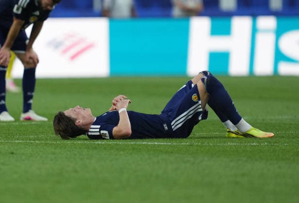Scott McTominay of Scotland looks dejected after the match between Scotland and Morocco in Group C of the 2026 FIFA World Cup at Boston Stadium in Boston, USA, on June 19, 2026. Photo by DeFodi Images (Thor Wegner),detected_source_language