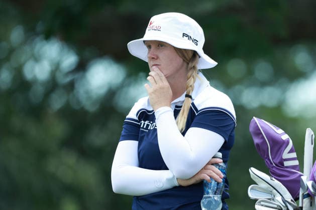 Meijer LPGA, Golf Damen Classic BELMONT, MICHIGAN - JUNE 19: Ingrid Lindblad of Sweden waits on the 17th hole during the second round of the Meijer LPGA Classic for Simply Give golf tournament at Blythefield Country Club in Belmont, MI, USA Friday, June 19, 2026. Belmont Michigan United States  Copyright: xJorgexLemusx originalFilename:lemus-meijerlp260619_npDG3.jpg