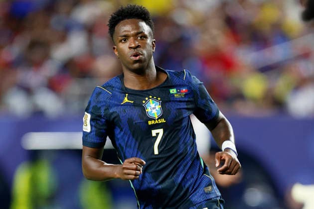 Brazil v Haiti: Group C - FIFA World Cup, WM, Weltmeisterschaft, Fussball 2026 Vinicius Junior of Brazil running during the FIFA World Cup 2026 Group C match between Brazil and Haiti at Philadelphia Stadium on June 19, 2026 in Philadelphia, United States. Philadelphia Philadelphia Stadium PA United States Copyright: xAllstarxPicturexLibraryxLtdx