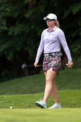 Meijer LPGA, Golf Damen Classic by Simply Give Belmont, MI - JUNE 19: Jodi Ewart Shadoff of England walks on the 15th green during the second round of the Meijer LPGA Classic by Simply Give at Blythefield Country Club on June 19, 2026 in Belmont, Michigan. Belmont Michigan United States  Copyright: xAmyxLemusx originalFilename:lemus-meijerlp260619_nprwv.jpg