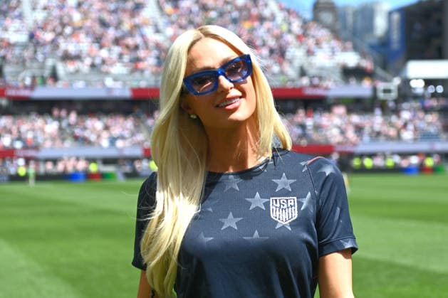 FIFA World Cup, WM, Weltmeisterschaft, Fussball 2026 United States Vs Australia held at the Seattle Stadium in Seattle, USA -19 Jun 2026 Paris Hilton seen in action during the FIFA World Cup 2026 first stage Group D match between USA and Australia held at the Seattle Stadium. Final score; USA 2:0 Australia. Seattle United States Copyright: xLuisxVeniegrax xSOPAxImagesx 20260619_FIFAWC26_LuisVeniegra0129