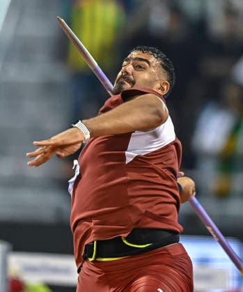 Doha Diamond League 2026 Mohammed Husain of Qatar competes in the men s javelin throw final at the Diamond League Doha Meeting 2026 competition at Suheim Bin Hamad Stadium in Doha, Qatar, on May 19, 2026. DOHA Qatar Copyright: xNOUSHADx