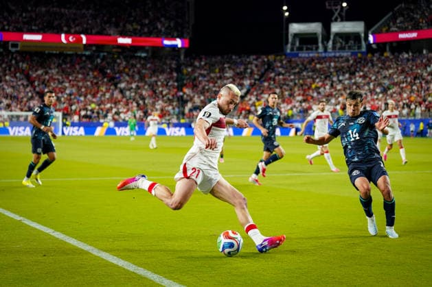 USA Soccer 2026 FIFA World Cup Group Stage Group D Turkey vs. Paraguay Levi’s Stadium Santa Clara, San Francisco Bay Area, Santa Clara County, California Yusuf AKÇIÇEK Yusuf AKCICEK Turkey 21,detected_source_language Copyright: xJOERANxSTEINSIEKx