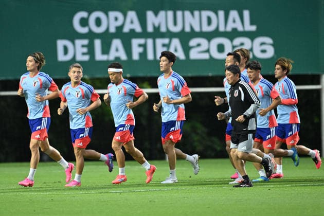 Football, 2026 FIFA World Cup, Japan national team, training