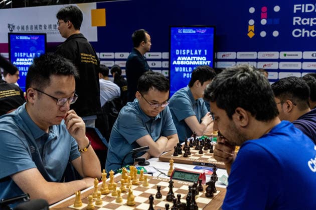 June 20, 2026, Hong Kong, Hong Kong, China: Chess Grandmaster YU YANGYI (CHI) in a Blitz match at the 2026 FIDE World Team Rapid and Blitz Chess Championship in Hong Kong. Hong Kong China - ZUMAm298 0859595384st Copyright: xJamesxModestox