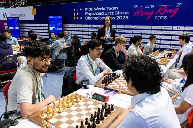 June 20, 2026, Hong Kong, Hong Kong, China: Hexmind Chess Team the 2026 FIDE World Team Rapid and Blitz Chess Championship in Hong Kong. Hong Kong China - ZUMAm298 0859595385st Copyright: xJamesxModestox