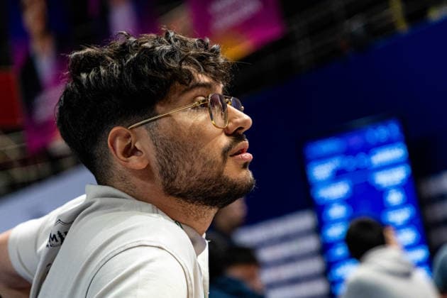 June 20, 2026, Hong Kong, Hong Kong, China: Chess Grandmaster ALIREZA FIROUZJA (FRA) at the 2026 FIDE World Team Rapid and Blitz Chess Championship in Hong Kong. Hong Kong China - ZUMAm298 0859595426st Copyright: xJamesxModestox