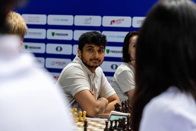 June 20, 2026, Hong Kong, Hong Kong, China: Chess Grandmaster SANTOSH GUJRATHI VIDIT (IND) at the 2026 FIDE World Team Rapid and Blitz Chess Championship in Hong Kong. Hong Kong China - ZUMAm298 0859595465st Copyright: xJamesxModestox