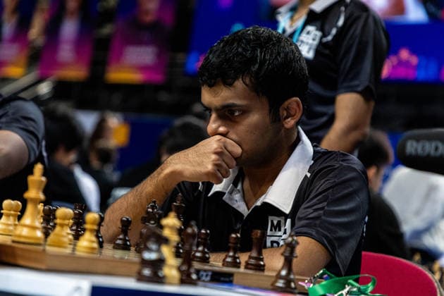 June 20, 2026, Hong Kong, Hong Kong, China: Chess Grandmaster NIHAL SARIN (IND) in a Blitz match at the 2026 FIDE World Team Rapid and Blitz Chess Championship in Hong Kong. Hong Kong China - ZUMAm298 0859595487st Copyright: xJamesxModestox