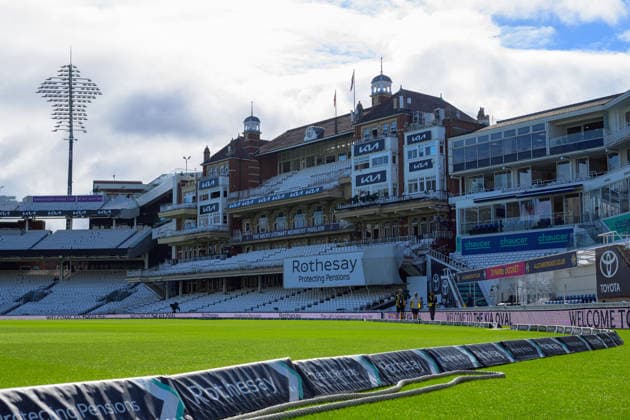 LONDON, ENGLAND JUNE 20 - General view inside Kia Oval before Day Four of the 2nd Rothesay Test Match game between England and New Zealand at Kia Oval on June 20, 2026 in London , England . (Photo by Keeran Marquis Sports Press Photo)  Copyright: xKeeranxMarquis SPPx Sportspressphoto_SPR171321