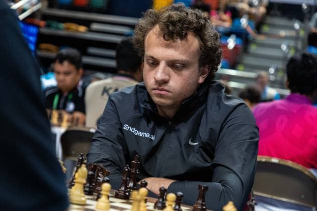 June 20, 2026, Hong Kong, Hong Kong, China: Chess Grandmaster HANS NIEMANN (USA) during a Blitz match at the 2026 FIDE World Team Rapid and Blitz Chess Championship in Hong Kong. Hong Kong China - ZUMAm298 0859596889st Copyright: xJamesxModestox