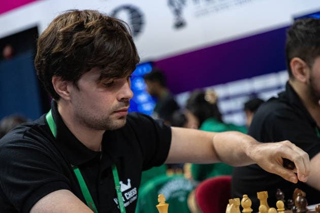 June 20, 2026, Hong Kong, Hong Kong, China: Chess Grandmaster JORDEN VAN FOREEST (NLD) during a Blitz match at the 2026 FIDE World Team Rapid and Blitz Chess Championship in Hong Kong. Hong Kong China - ZUMAm298 0859596921st Copyright: xJamesxModestox