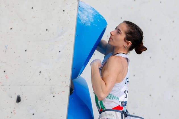 CLIMBING - World Climbing Series INNSBRUCK,AUSTRIA,20.JUN.26 - CLIMBING - World Climbing Series, lead. Image shows Viola Battistella (ITA).  GEPAxpictures xMarkoxVulic