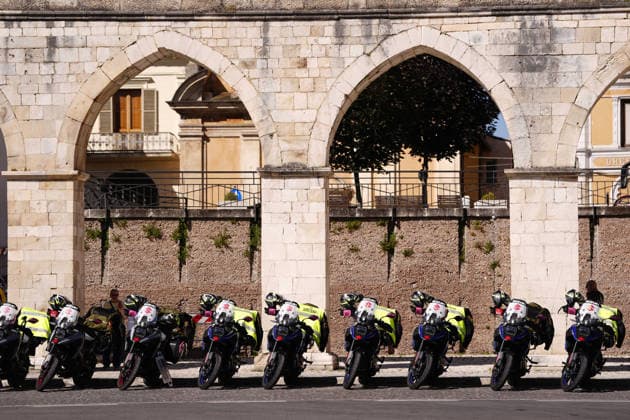Pre race during Stage 7 of the Giro Next Gen 2026, from Sulmona to Piana delle Mele (Guardiagrele), Italy, Saturday, June 20, 2026.  Copyright: xFabioxFerrari LaPressex