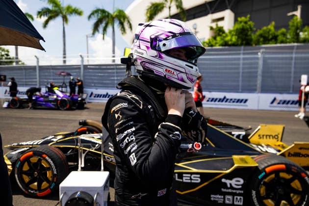 2026 FORMULA E SANYA ePRIX BARNARD Taylor (gbr), DS Penske, DS E-Tense FE25, portrait during the 2026 Sanya ePrix, 11th round of the 2025-26 ABB FIA Formula E World Championship, WM, Weltmeisterschaft on the Sanya Street Circuit from June 18 to 20, 2026 in Sanya, China - SanyaChina  Copyright: xJULIENxDELFOSSEx