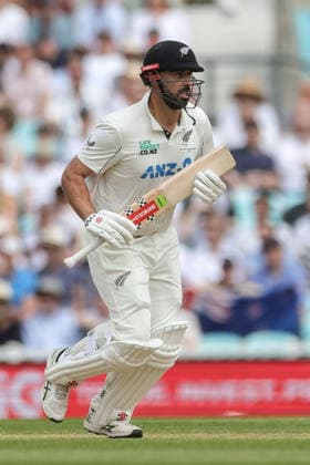 2nd Rothesay Test Match Day 4 England v New Zealand Daryl Mitchell of New Zealand in action during the 2nd Rothesay Test Match Day 4 match England vs New Zealand at The Kia Oval, London, United Kingdom on 20 June 2026 (Photo by Mark Cosgrove News Images) London The Kia Oval London United Kingdom Copyright: xMarkxCosgrove NewsxImagesx