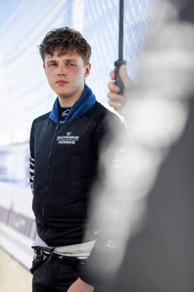 2026 FORMULA E SANYA ePRIX BARNARD Taylor (gbr), DS Penske, DS E-Tense FE25, portrait during the 2026 Sanya ePrix, 11th round of the 2025-26 ABB FIA Formula E World Championship, WM, Weltmeisterschaft on the Sanya Street Circuit from June 18 to 20, 2026 in Sanya, China - SanyaChina  Copyright: xJULIENxDELFOSSEx
