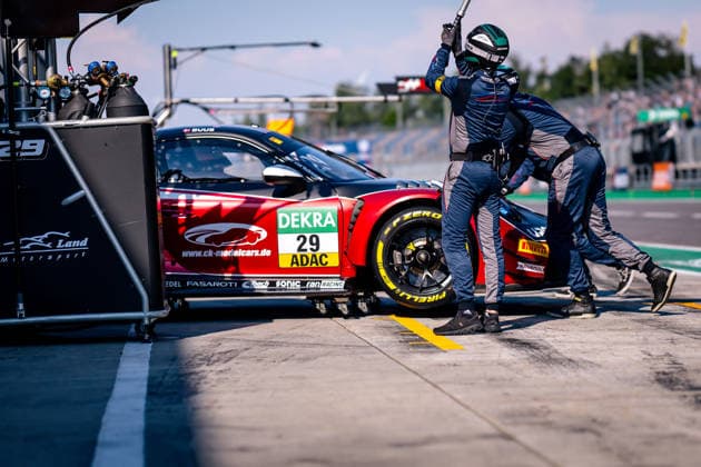 DTM, 5. + 6. Rennen DEKRA Lausitzring 2026 29 Porsche 911 GT3 R (992), Land Motorsport: Bastian Buus- picture by Gruppe C Photography Schipkau DEKRA Lausitzring Germany Copyright: xGruppexCxPhotographyx