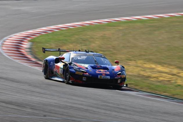 DTM, 5. + 6. Rennen DEKRA Lausitzring 2026 69 Ferrari 296 GT3 EVO, EMIL FREY RACING: Thierry Vermeulen- picture by Gruppe C Photography Schipkau DEKRA Lausitzring Germany Copyright: xGruppexCxPhotographyx