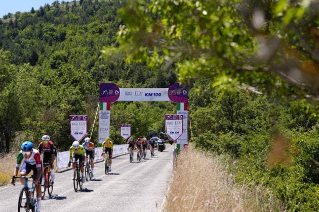Arch ITA during Stage 7 of the Giro Next Gen 2026, from Sulmona to Piana delle Mele (Guardiagrele), Italy, Saturday, June 20, 2026.  Copyright: xFabioxFerrari LaPressex