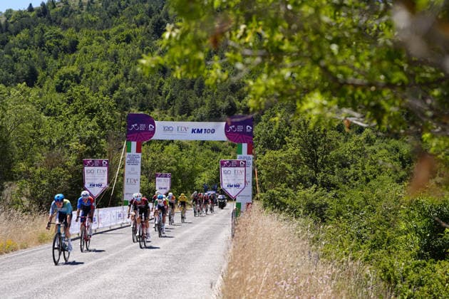 Arch ITA during Stage 7 of the Giro Next Gen 2026, from Sulmona to Piana delle Mele (Guardiagrele), Italy, Saturday, June 20, 2026.  Copyright: xFabioxFerrari LaPressex