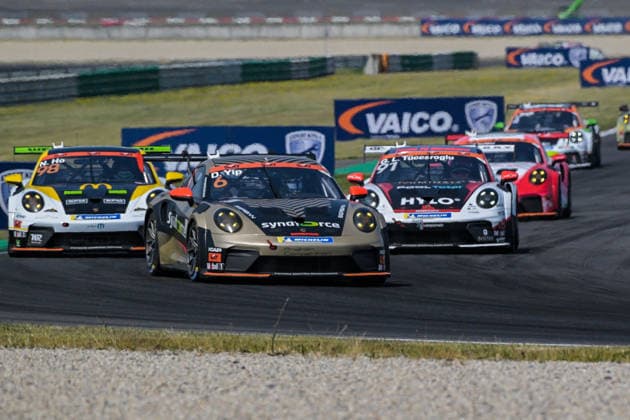 Porsche Sixt Carrera Cup Deutschland, Dekra Lausitzring 2026 20.06.2026 ab 9.00 Uhr Schipkau OT Klettwitz, Dekra Lausitzring Im Foto: Porsche Sixt Carrera Cup Deutschland, Dekra Lausitzring 2026, 1 Rennen Porsche Sixt Carrera Cup Deutschland, Dekra Lausitzring 2026 Schipkau OT Klettwitz Brandenburg Deutschland *** Porsche Sixt Carrera Cup Germany, Dekra Lausitzring 2026, June 20, 2026, starting at 9 Copyright: xEHLxMedia MichelxKöhlerx 20262006-Porsche Carrera Cup 1 Rennen- Dekra-Lausitzring_021