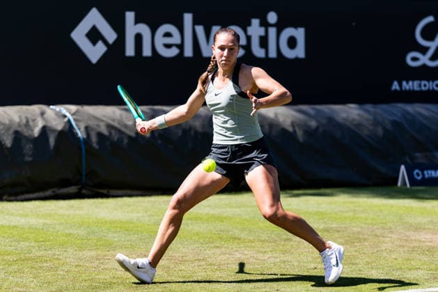 BAD HOMBURG, GERMANY - JUNE 20: Diane Parry (FRA) during the Bad Homburg Open powered by Solarwatt Singles match between Diane Parry (FRA) vs Aoi Ito (JPN) at Kurpark Bad Homburg on June 20, 2026 in Bad Homburg, Germany. Hessen Germany Copyright: xSteffiexWunderlx