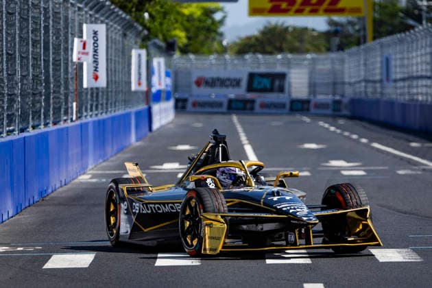 2026 FORMULA E SANYA ePRIX 77 BARNARD Taylor (gbr), DS Penske, DS E-Tense FE25, action during the 2026 Sanya ePrix, 11th round of the 2025-26 ABB FIA Formula E World Championship, WM, Weltmeisterschaft on the Sanya Street Circuit from June 18 to 20, 2026 in Sanya, China - SanyaChina  Copyright: xJULIENxDELFOSSEx