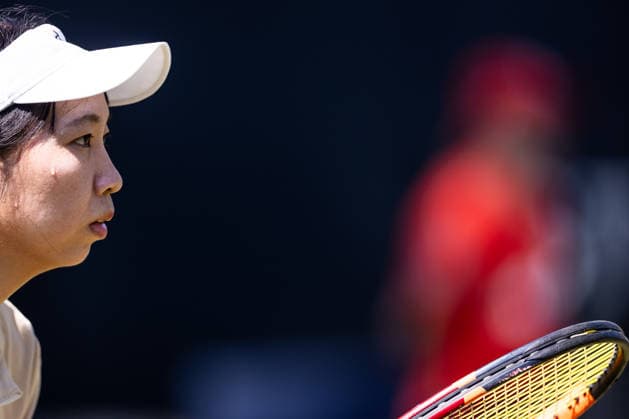 BAD HOMBURG, GERMANY - JUNE 20: Aoi Ito (JPN) during the Bad Homburg Open powered by Solarwatt Singles match between Diane Parry (FRA) vs Aoi Ito (JPN) at Kurpark Bad Homburg on June 20, 2026 in Bad Homburg, Germany. Hessen Germany Copyright: xSteffiexWunderlx