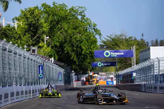 2026 FORMULA E SANYA ePRIX 07 GUNTHER Maximilian (ger), DS Penske, DS E-Tense FE25, action during the 2026 Sanya ePrix, 11th round of the 2025-26 ABB FIA Formula E World Championship, WM, Weltmeisterschaft on the Sanya Street Circuit from June 18 to 20, 2026 in Sanya, China - SanyaChina  Copyright: xJULIENxDELFOSSEx