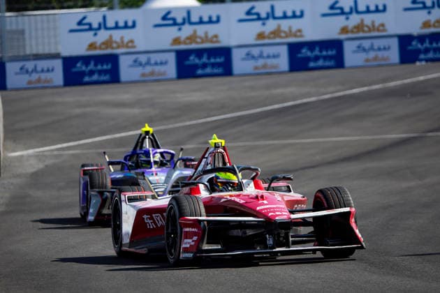 2026 FORMULA E SANYA ePRIX 01 ROWLAND Oliver (gbr), Nissan Formula E Team, Nissan e-4ORCE 05, action during the 2026 Sanya ePrix, 11th round of the 2025-26 ABB FIA Formula E World Championship, WM, Weltmeisterschaft on the Sanya Street Circuit from June 18 to 20, 2026 in Sanya, China - SanyaChina  Copyright: xJULIENxDELFOSSEx