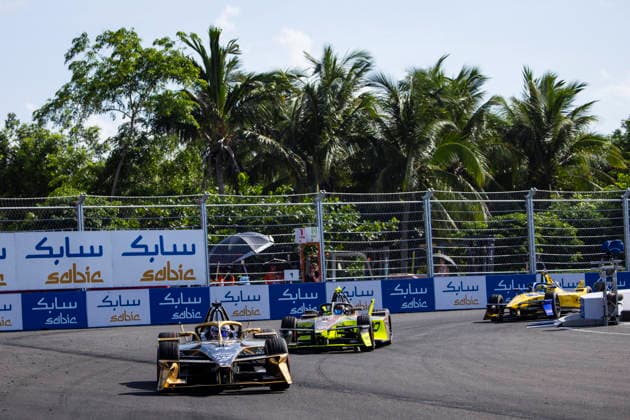 2026 FORMULA E SANYA ePRIX 77 BARNARD Taylor (gbr), DS Penske, DS E-Tense FE25, action during the 2026 Sanya ePrix, 11th round of the 2025-26 ABB FIA Formula E World Championship, WM, Weltmeisterschaft on the Sanya Street Circuit from June 18 to 20, 2026 in Sanya, China - SanyaChina  Copyright: xJULIENxDELFOSSEx