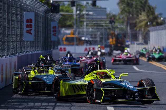 2026 FORMULA E SANYA ePRIX 27 DENNIS Jake (gbr), Andretti Formula E, Porsche 99X Electric, action during the 2026 Sanya ePrix, 11th round of the 2025-26 ABB FIA Formula E World Championship, WM, Weltmeisterschaft on the Sanya Street Circuit from June 18 to 20, 2026 in Sanya, China - SanyaChina  Copyright: xCLEMENTxLUCKx
