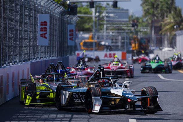 2026 FORMULA E SANYA ePRIX 09 EVANS Mitch (nzl), Jaguar TCS Racing, Jaguar I-Type 7, action during the 2026 Sanya ePrix, 11th round of the 2025-26 ABB FIA Formula E World Championship, WM, Weltmeisterschaft on the Sanya Street Circuit from June 18 to 20, 2026 in Sanya, China - SanyaChina  Copyright: xCLEMENTxLUCKx