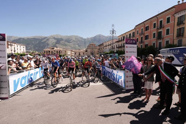 start race during Stage 7 of the Giro Next Gen 2026, from Sulmona to Piana delle Mele (Guardiagrele), Italy, Saturday, June 20, 2026.  Copyright: xMassimoxPaolone LaPressex
