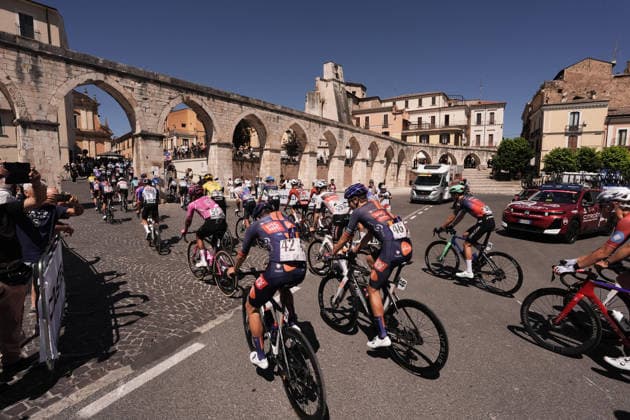 start race during Stage 7 of the Giro Next Gen 2026, from Sulmona to Piana delle Mele (Guardiagrele), Italy, Saturday, June 20, 2026.  Copyright: xMassimoxPaolone LaPressex