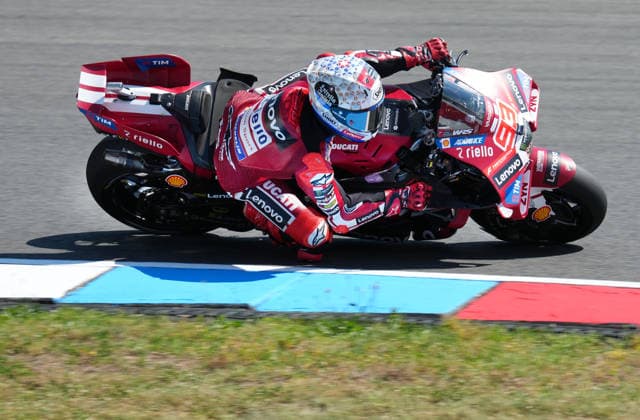 Czech Republic motorcycle Grand Prix, MotoGP World Championship, WM, Weltmeisterschaft qualification MotoGP, in Brno, Czech Republic, on June 20, 2026. Marc Marquez of Spain, Ducati Lenovo Team. (CTKxPhoto LubosxPavlicek) CTKPhotoP2026062003154  CTKPhotoP2026062003154