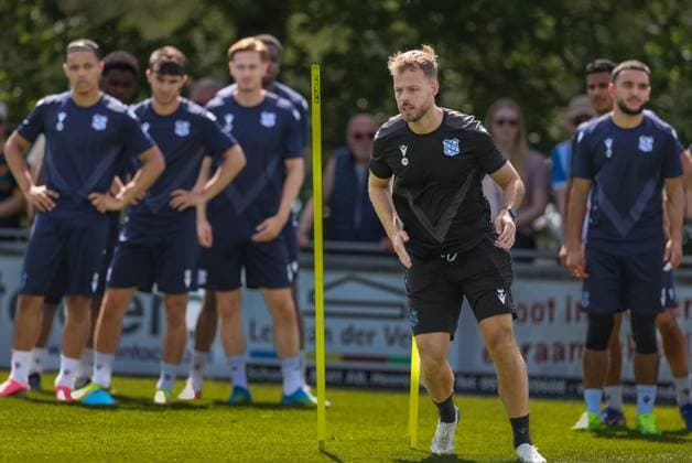 HEERENVEEN , 20-06-2026 , Sportpark SkoatterwÃ¢ld , season 2026 2026 , Dutch Eredivisie football , first training of new season , picture shows, First training SC Heerenveen season 2026-2027  x204495609x Copyright: