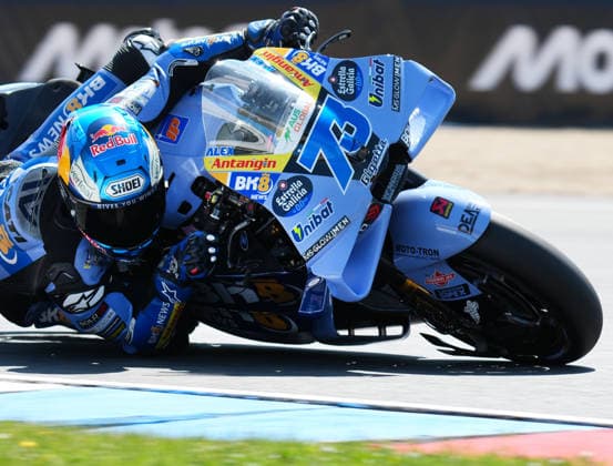 Czech Republic motorcycle Grand Prix, MotoGP World Championship, WM, Weltmeisterschaft qualification MotoGP, in Brno, Czech Republic, on June 20, 2026. Alex Marquez of Spain, BK8 Gresini Racing MotoGP Team. (CTKxPhoto LubosxPavlicek) CTKPhotoP2026062003093  CTKPhotoP2026062003093