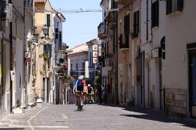 The race during Stage 7 of the Giro Next Gen 2026, from Sulmona to Piana delle Mele (Guardiagrele), Italy, Saturday, June 20, 2026.  Copyright: xFabioxFerrari LaPressex