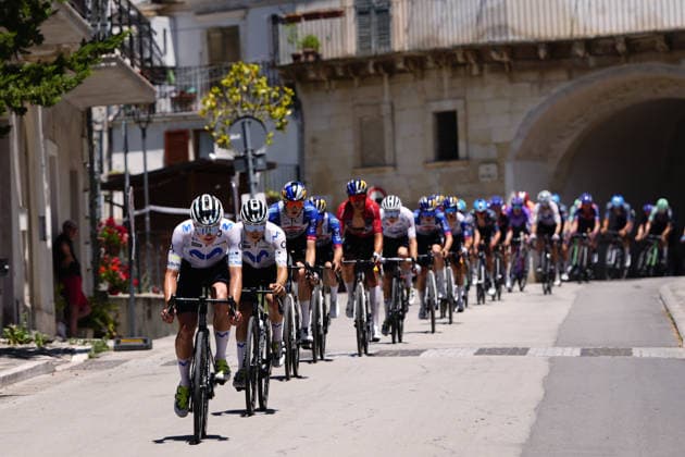 The race during Stage 7 of the Giro Next Gen 2026, from Sulmona to Piana delle Mele (Guardiagrele), Italy, Saturday, June 20, 2026.  Copyright: xFabioxFerrari LaPressex