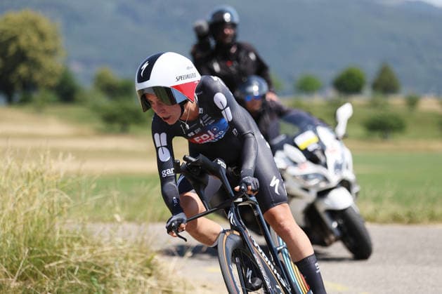 20.06.2026 Aarburg AG, SCHWEIZ, Tour de Suisse Women 4.Etappe Aarburg - Aarburg Einzelzeitfahren Franziska Koch GER Team FDJ United Suez *** June 20, 2026, Aarburg AG, SWITZERLAND, Tour de Suisse Women, Stage 4 