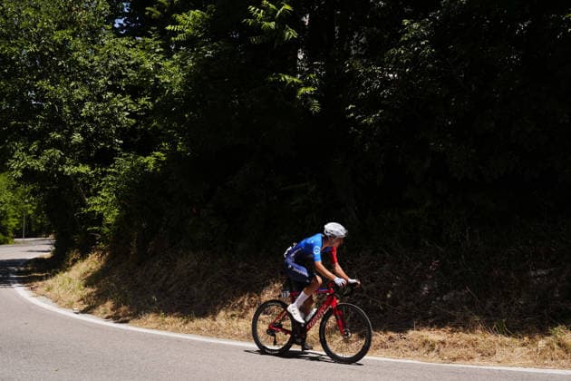 France s RÃ mi Daumas of Groupama-FDJ United during Stage 7 of the Giro Next Gen 2026, from Sulmona to Piana delle Mele (Guardiagrele), Italy, Saturday, June 20, 2026.  Copyright: xFabioxFerrari LaPressex